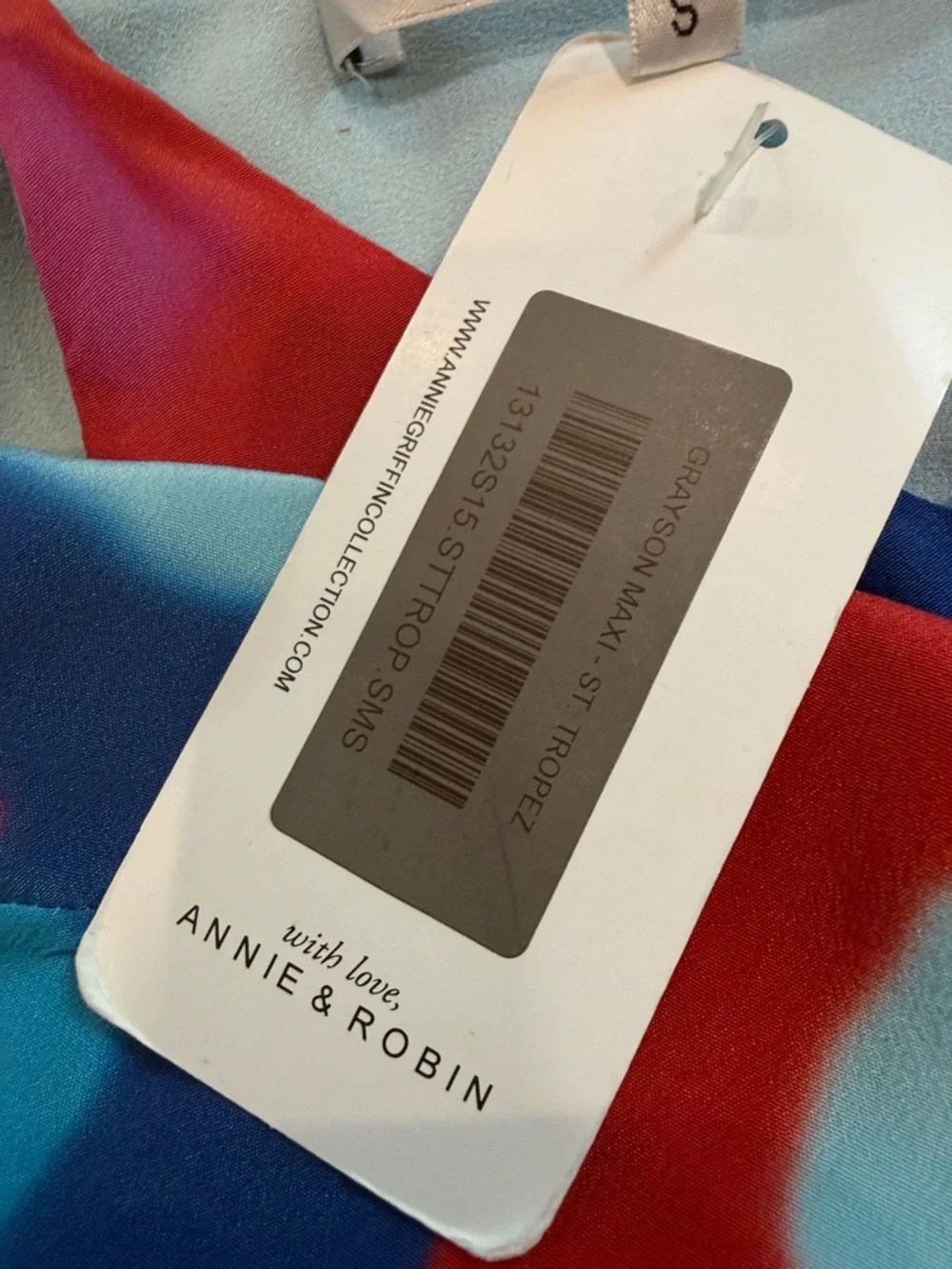 NWT Annie Griffin floral maxi dress! Size Small